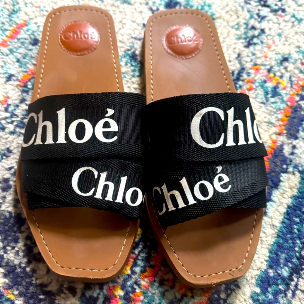 Chloe Woody Sandal
